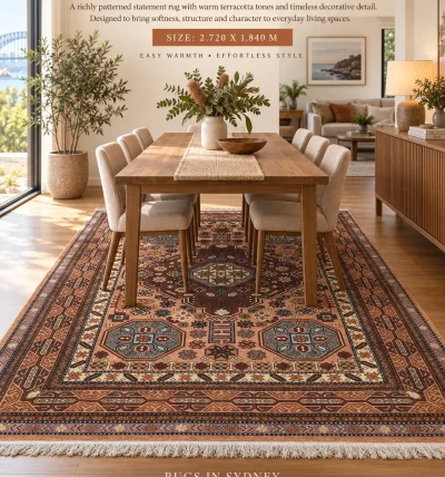 Traditional Area Rug  (2.72m x 1.84m)