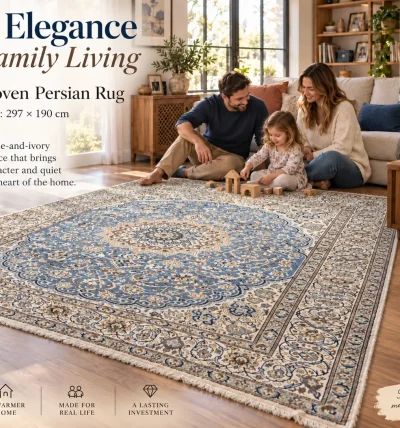 Handwoven Persian Rug (297cm x 190cm)