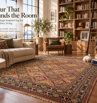 Heritage-Inspired Persian Style Area Rug