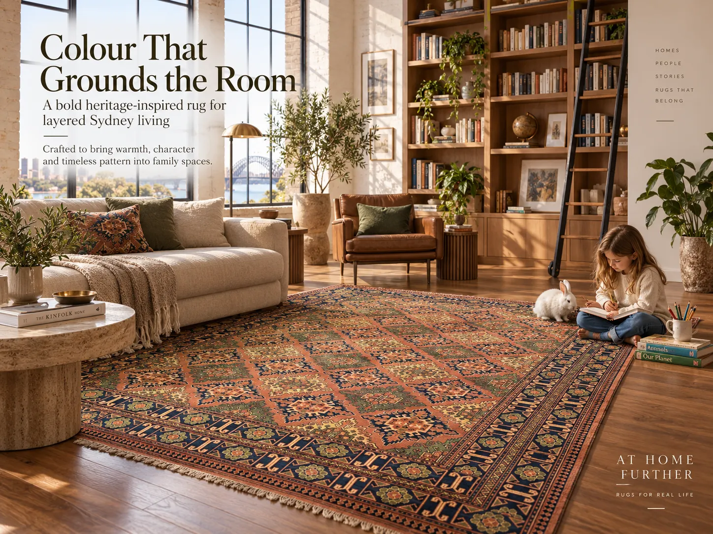 Heritage-Inspired Persian Style Area Rug